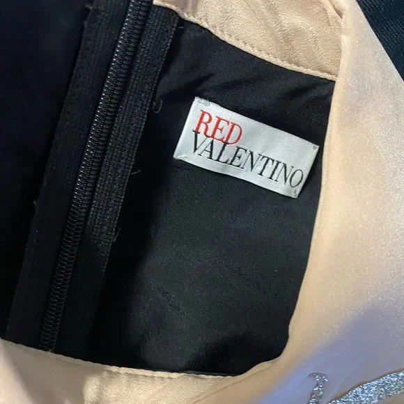 RED Valentino Beige Dress with Gold Detail - Picture 6 of 6